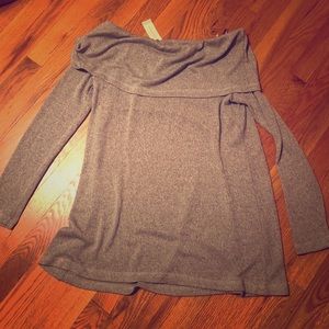✨NWT ✨ off-the-shoulder Anthropologie sweater